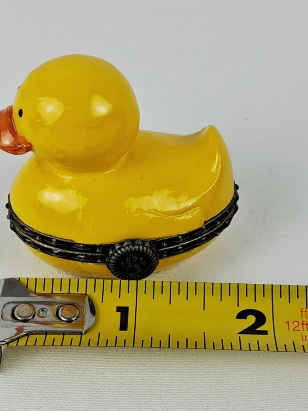 Boyds Bears & Friends Rub A Dub Duckie Themed Miniature Hinged Box #973 - Picture 8 of 15